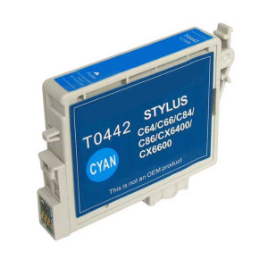 Epson T0442 (T044220) Ink Cartridge Cyan (Canada Only)