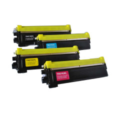 4 Pack BK/C/Y/M Combo Brother TN210 Toner Cartridge New Compatible
