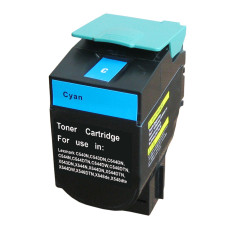 Lexmark C540X2CG Toner Cartridge Cyan Remanufactured (C540)